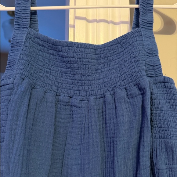 Ces Femme Textured Blue Top - Picture 2 of 9